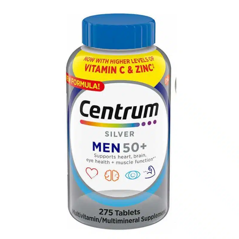 Centrum Silver Multivitamin for Men 50 Plus - 275 Tablets