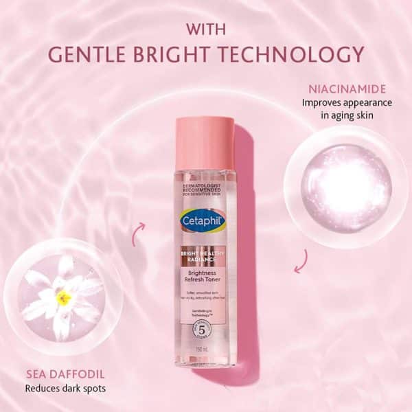 Cetaphil Bright Healthy Radiance Brightness Refresh Toner - 150ml