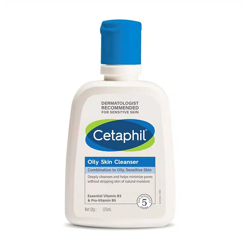 Cetaphil Oily Skin Cleanser For Oily To Combination Skin - 125ml