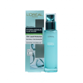 LOreal Paris Hydra Genius Hyaluronic Acid + Aloe Liquid Moisturiser 70ml