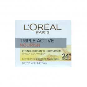 Loreal Paris Triple Active Nourish Hydrating Moisturiser 50ml