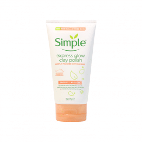 Simple Protect ‘N’ Glow Express Glow Clay Polish 150ml