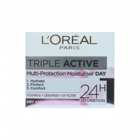 Loreal Paris Triple Active Multi-Protection Day Moisturiser 50ml