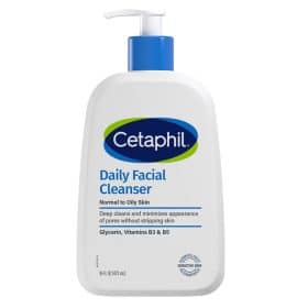 Cetaphil Daily Facial Cleanser Normal To Oily Skin – 473ml