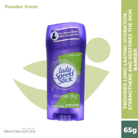 Lady Speed Stick Invisible Dry Deodorant 65g ( Powder Fresh)