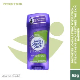 Lady Speed Stick Invisible Dry Deodorant 65g ( Powder Fresh)