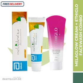 Melaglow Cream + Ethiglo Facewash Combo (1)