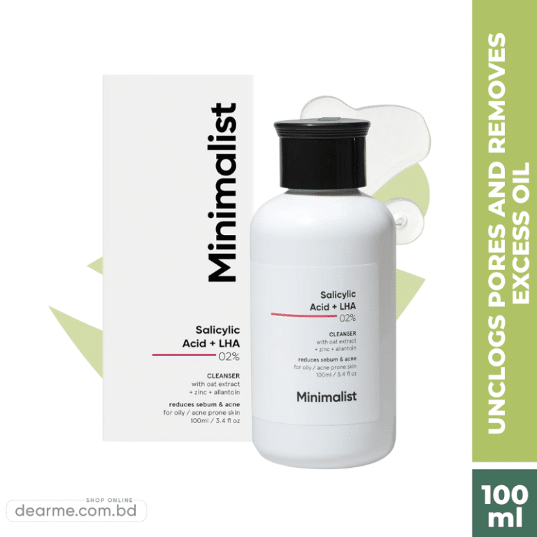 Minimalist 2% Salicylic Acid Face Wash for Oily Skin 30ml (1)