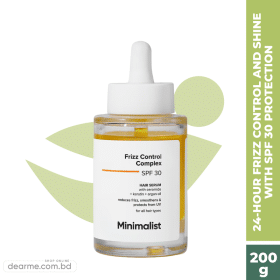 Minimalist Frizz Control Complex SPF 30 Hair Serum – 50ml