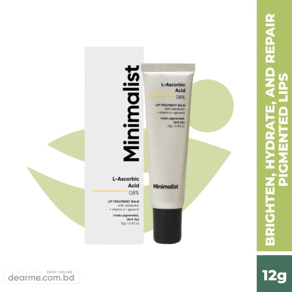 Minimalist L-Ascorbic Acid 8% Lip Treatment Balm 12g