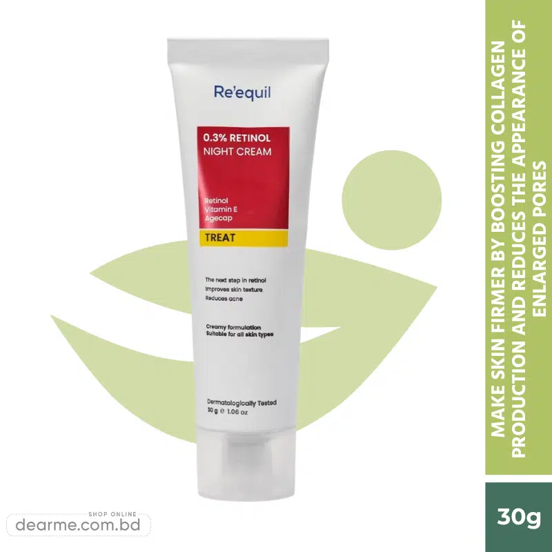 Reequil 0.3 Retinol Night Cream 30g