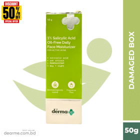 The Derma Co 1% Salicylic Acid Oil-Free Face Moisturizer (Without Box)