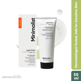 minimalist Light Fluid SPF 50 Sunscreen 50 ml
