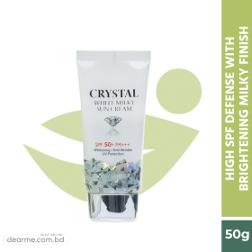 3W Clinic Crystal White Milky Sun Cream SPF 50+ PA+++ 50g