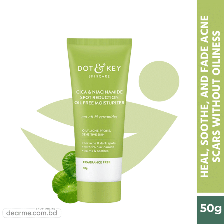 Dot & Key CICA & Niacinamide Spot Reduction Moisturizer for Acne Prone Skin