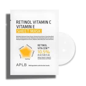 APLB Retinol Vitamin C Vitamin E Sheet Mask 25ml