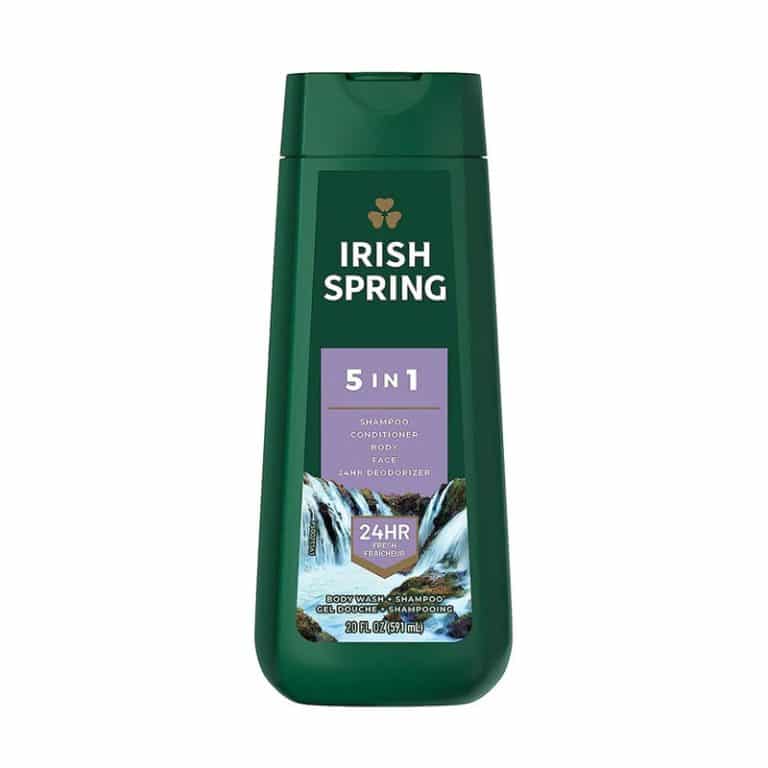 Irish Spring 5 in 1 Shampoo Conditioner Body Face 24hr Deodorizer - 591ml