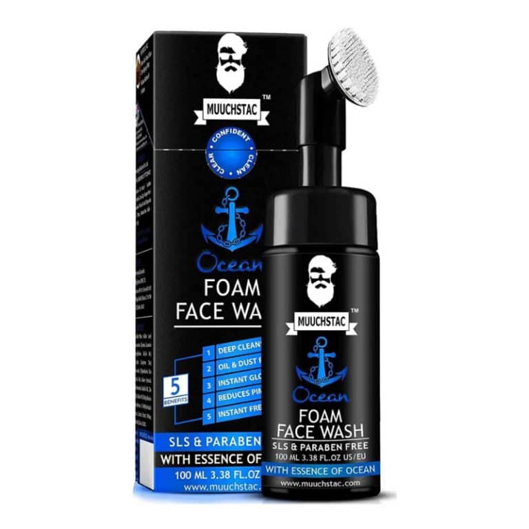 Muuchstac Ocean Foam Face Wash for Men - 100ml