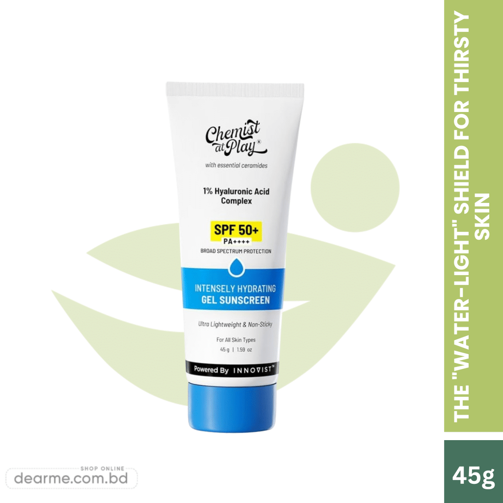 Chemist at Play Intense Hydrating Gel Sunscreen SPF 50+ PA++++ 45