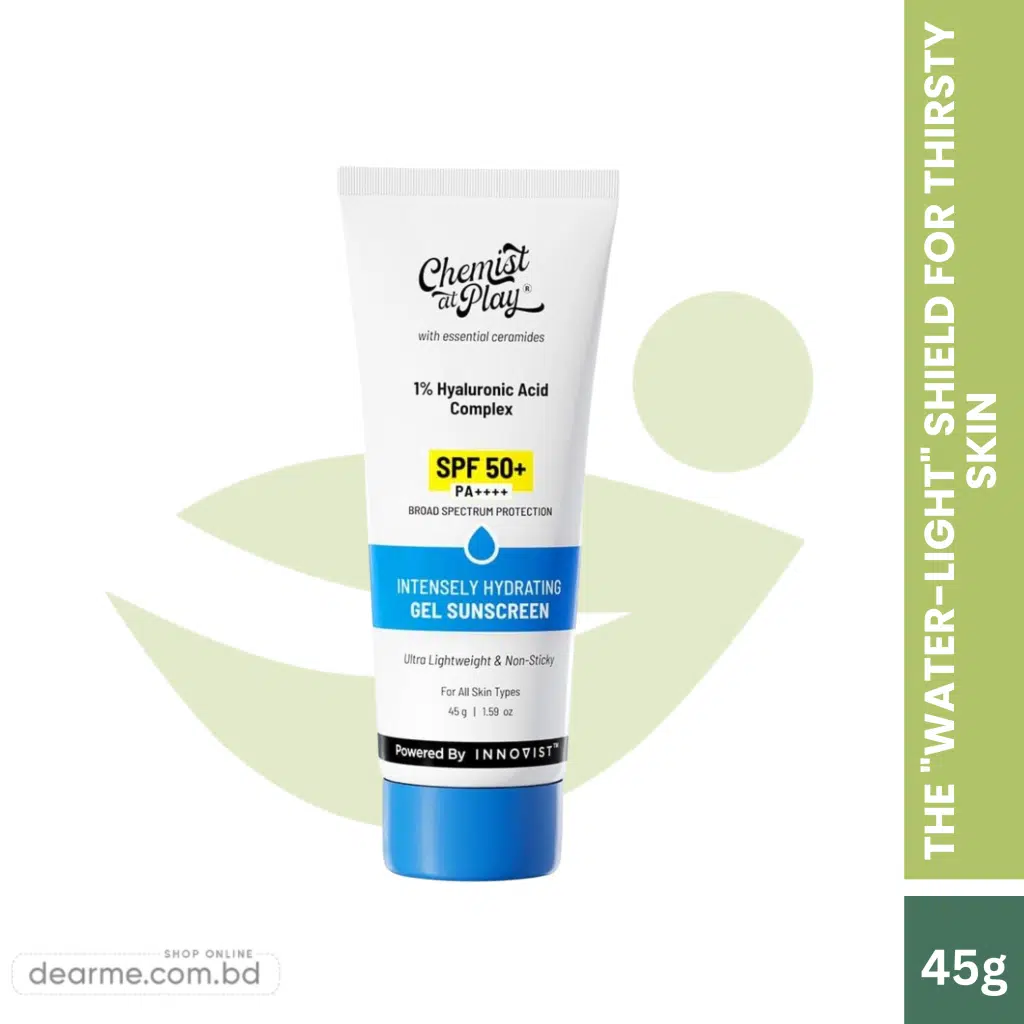 Chemist at Play Intense Hydrating Gel Sunscreen SPF 50+ PA++++ 45
