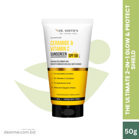 Dr Sheths Ceramide &Vitamin C Sunscreen SPF50