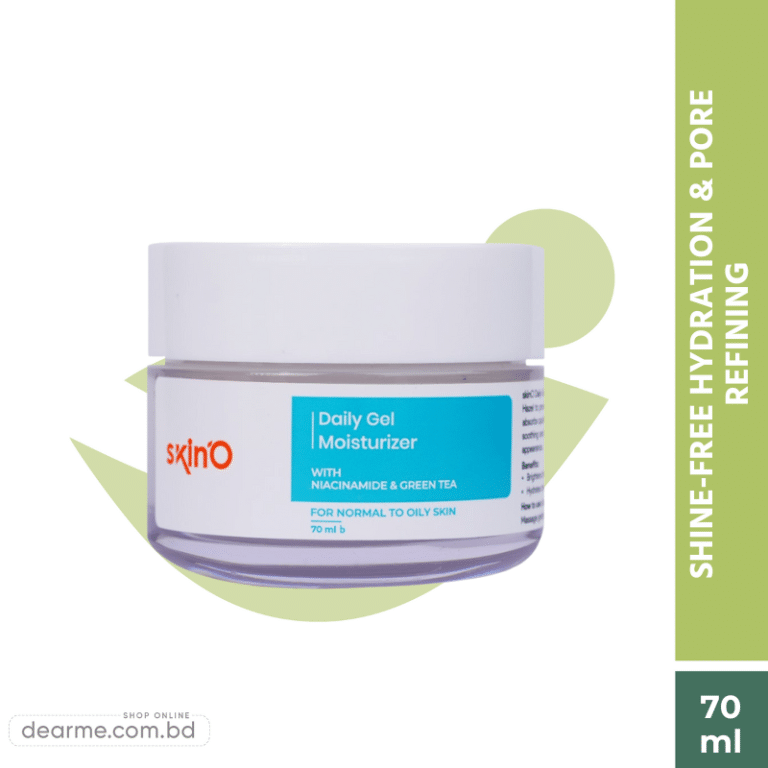 skinO Daily Gel Moisturizer with Niacinamide & Green Tea 70ml
