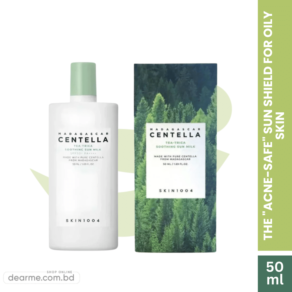 Skin1004 Madagascar Centella Tea-Trica Soothing Sun Milk SPF 50+ PA++++ (50ml)