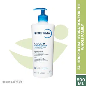 Bioderma Atoderm Ultra -Nourishing Moisturising Cream 500ml