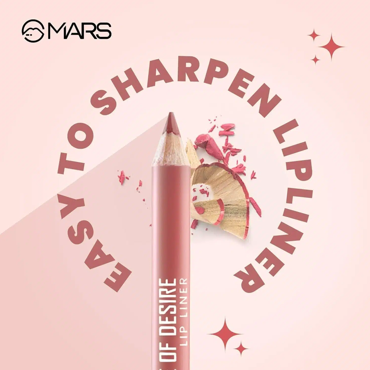 MARS Edge of Desire Lip Liner with Holder Set of 10 3