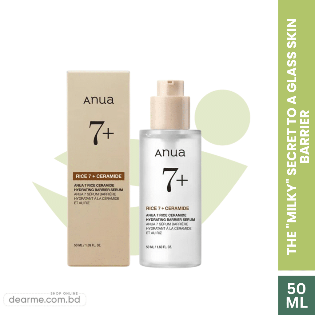 ANUA 7 Rice Ceramide Hydrating Barrier Serum – 50ml