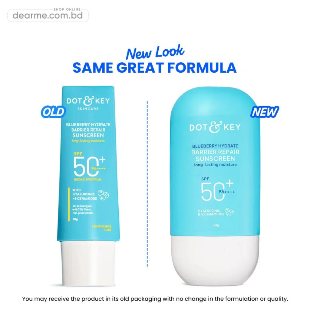 DOT & KEY Blueberry Hydrate Barrier Repair Sunscreen