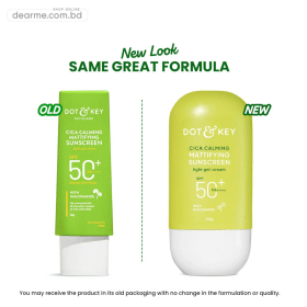 Dot & Key CICA Calming Mattifying Sunscreen SPF 50 PA++++ 80g