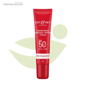 Dot & Key Ceramide & Peptide Barrier Repair Lip Balm -Red Romance