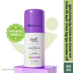 Chemist at Play Tri-Active Underarm Roll On for Hair Growth Reduction (Aqua)  40 ml