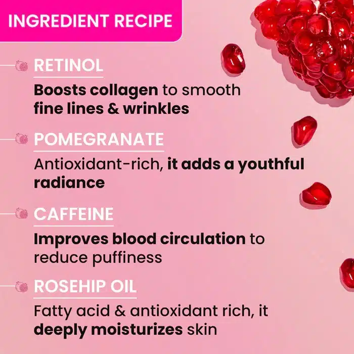 Dot Key Pomegranate Retinol Caffeine Eye Cream 20ml 2