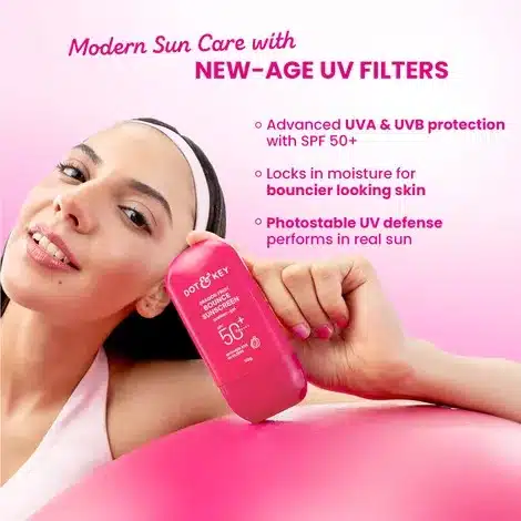 Dragon Fruit Bounce Sunscreen In Vivo Tested SPF 50 PA with New Age UV Filters 50 gm 3