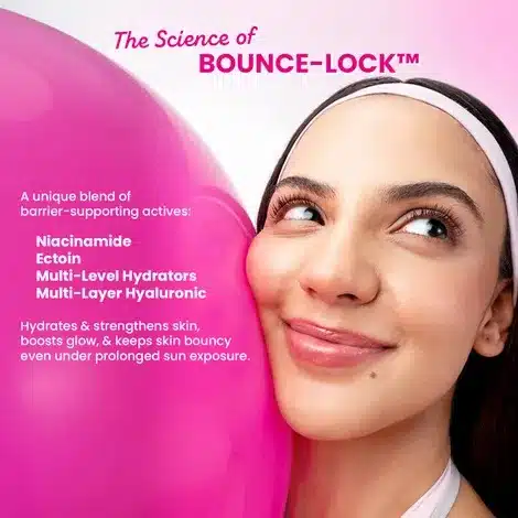 Dragon Fruit Bounce Sunscreen In Vivo Tested SPF 50 PA with New Age UV Filters 50 gm 5