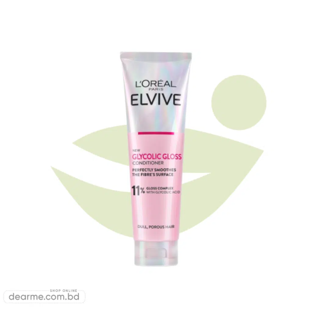 LOreal Paris Elvive Glycolic Gloss Conditioner for Dull Hair 150ml