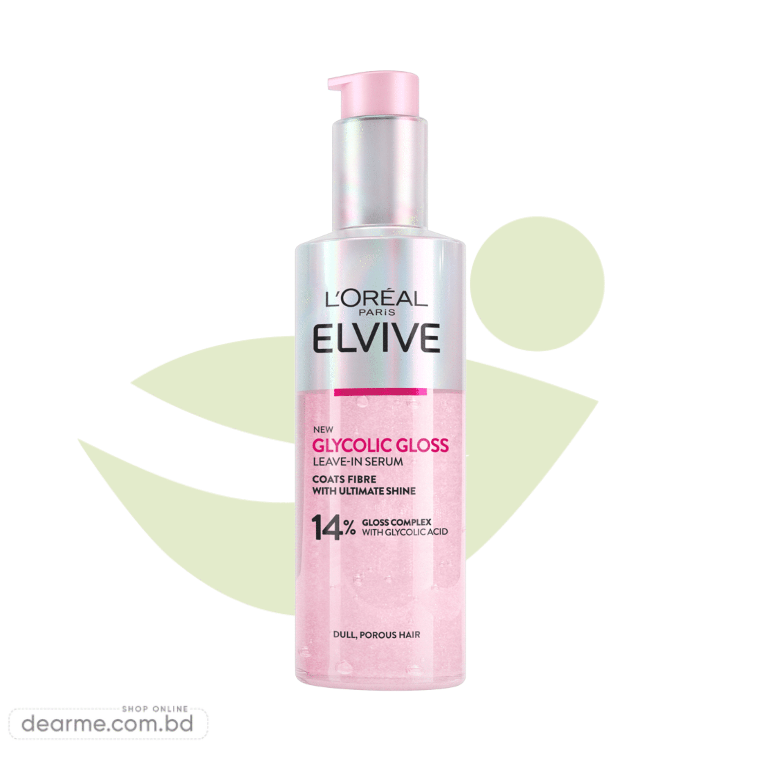 L’Oreal Paris Elvive Glycolic Gloss Leave-In Serum for Dull Hair 150ml