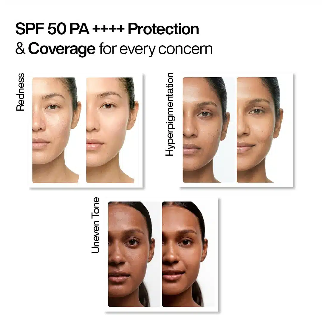 WishCare Daily Fluid Tinted Sunscreen SPF50 PA 4