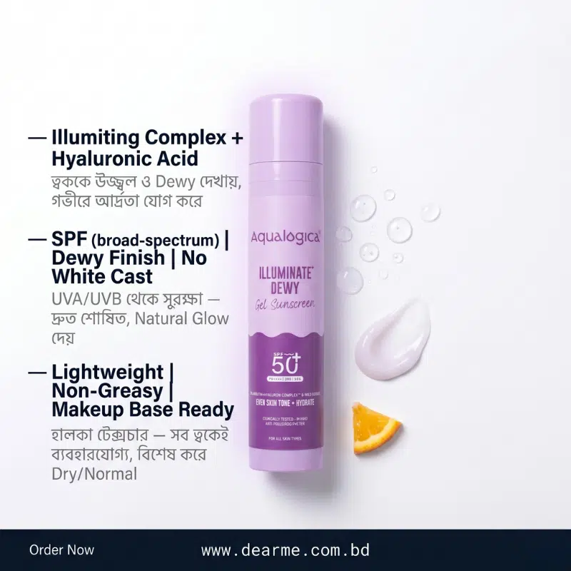 Aqualogica Illuminate Dewy Sunscreen
