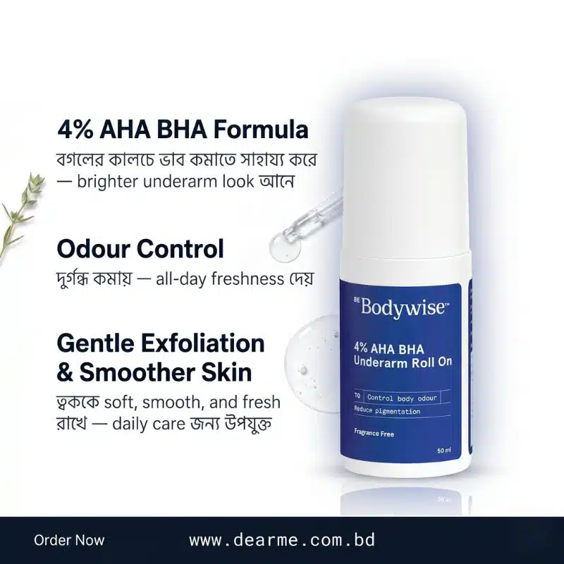 Be Bodywise 4 AHA BHA Underarm Roll on2