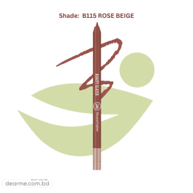 Beauty Glazed Waterproof & Long Lasting Lip Liner - B115 ROSE BEIGE