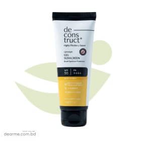 Deconstruct Face Gel Sunscreen SPF 55+ and PA+++