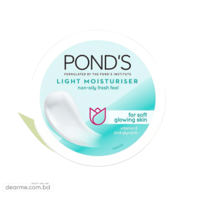 Pond's Light Moisturiser Non Oily Fresh Feel for Soft Glowing Skin (Imported) 100ml