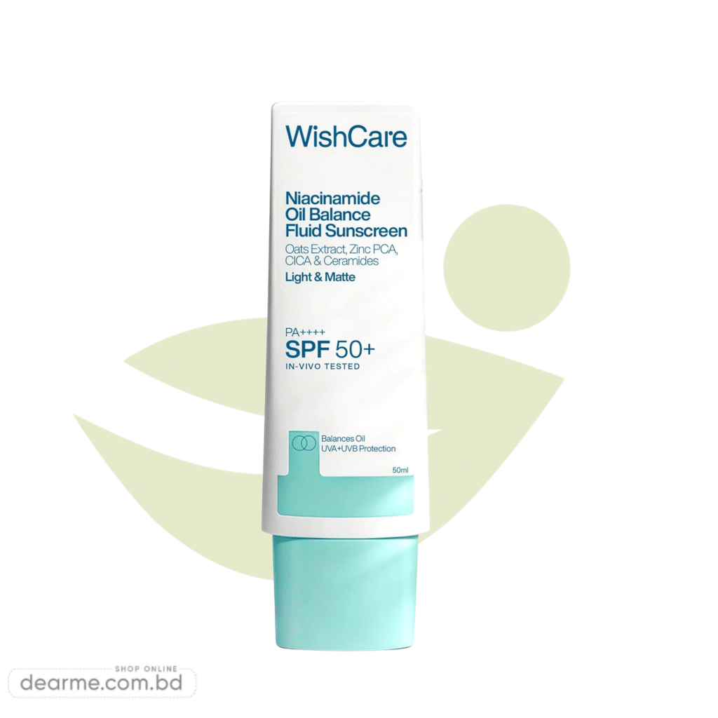 WishCare 5% Niacinamide Oil Balance Fluid Sunscreen