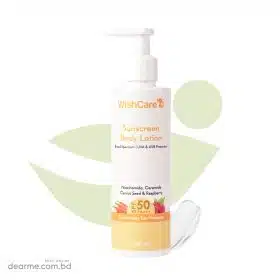 WishCare SPF50 Sunscreen Body Lotion (1)