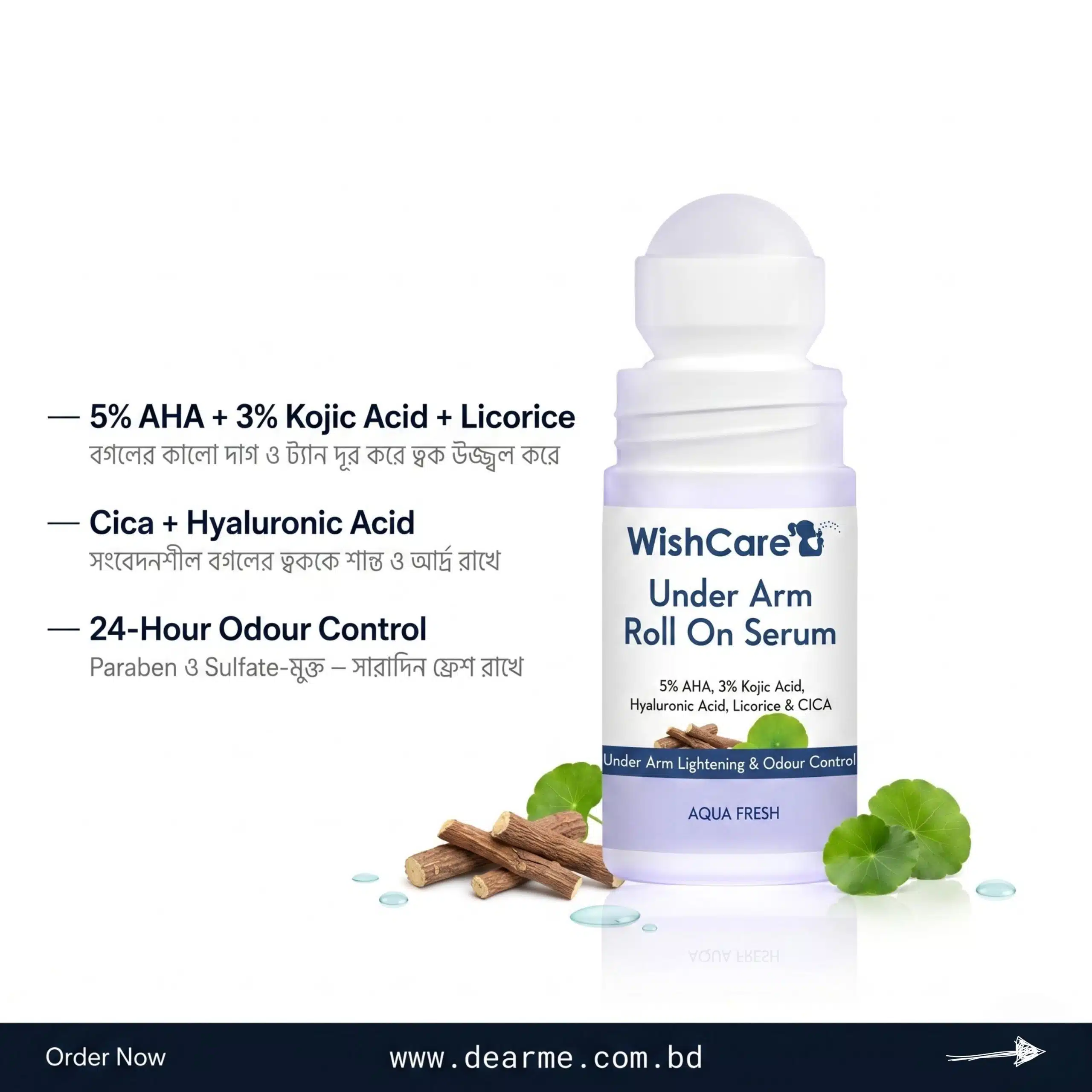 WishCare Vitamin C Pure Glow Milk Sunscreen with SPF 50 PA++++