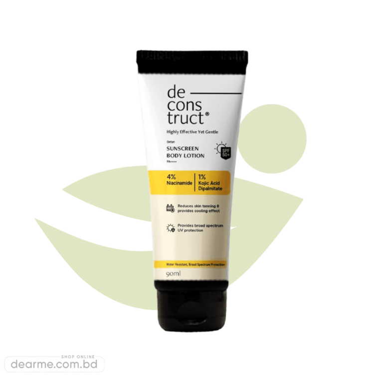 Deconstruct Detan Sunscreen Body Lotion SPF 50 PA++++
