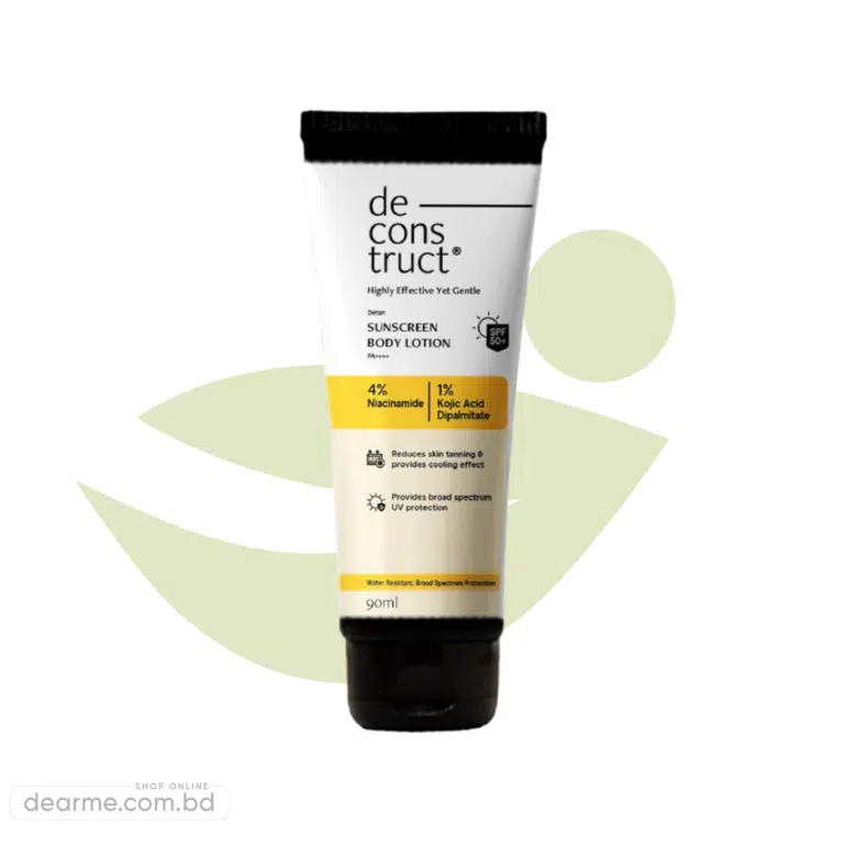 Deconstruct Detan Sunscreen Body Lotion SPF 50 PA++++